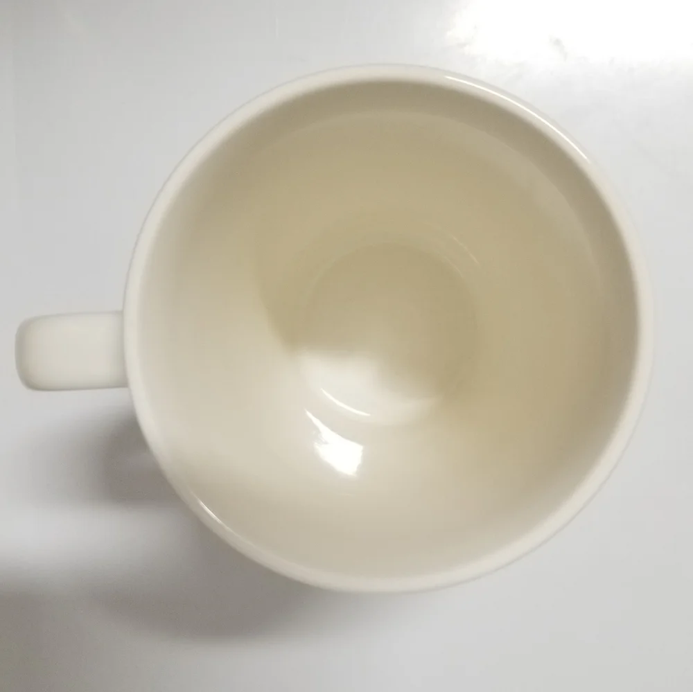 STARBUCKS 2010 TALL 12 Ounce White Coffee Cup Mug